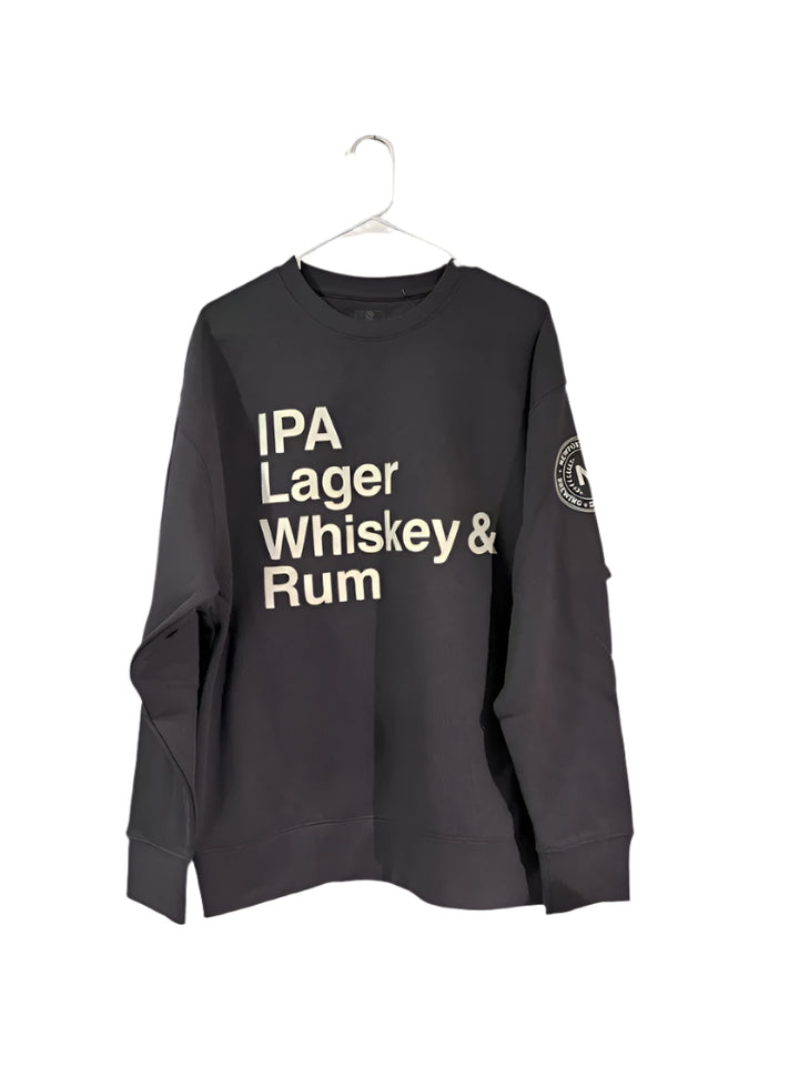 IPA Charcoal Crewneck