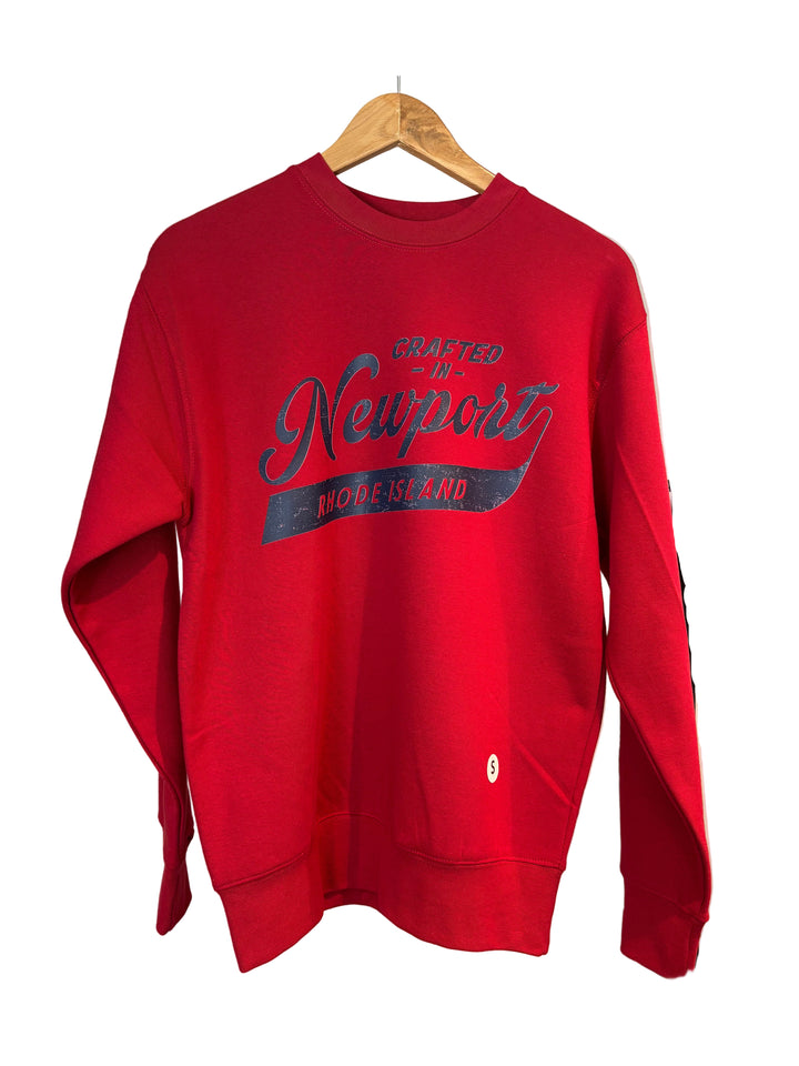 Newport Craft Red Crewneck