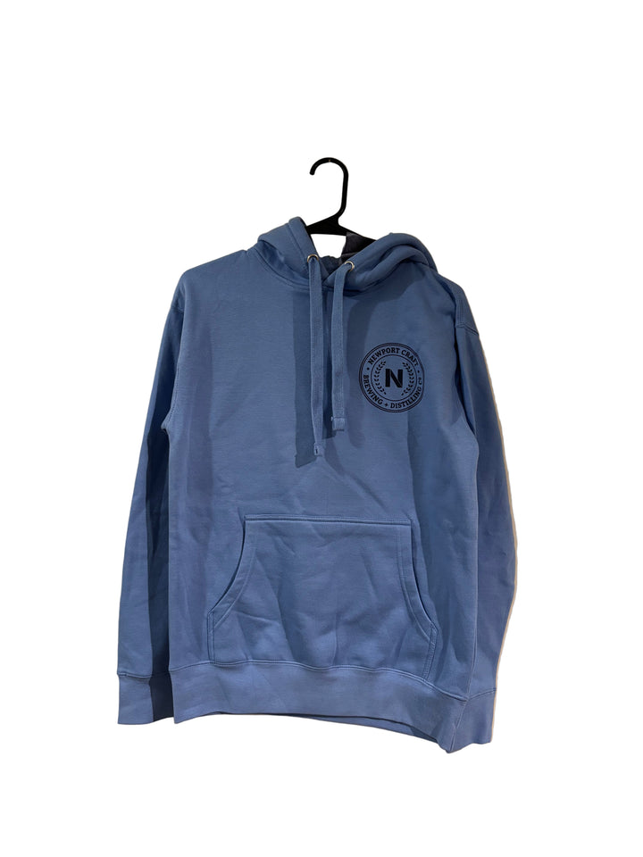 Map Blue Hoodie