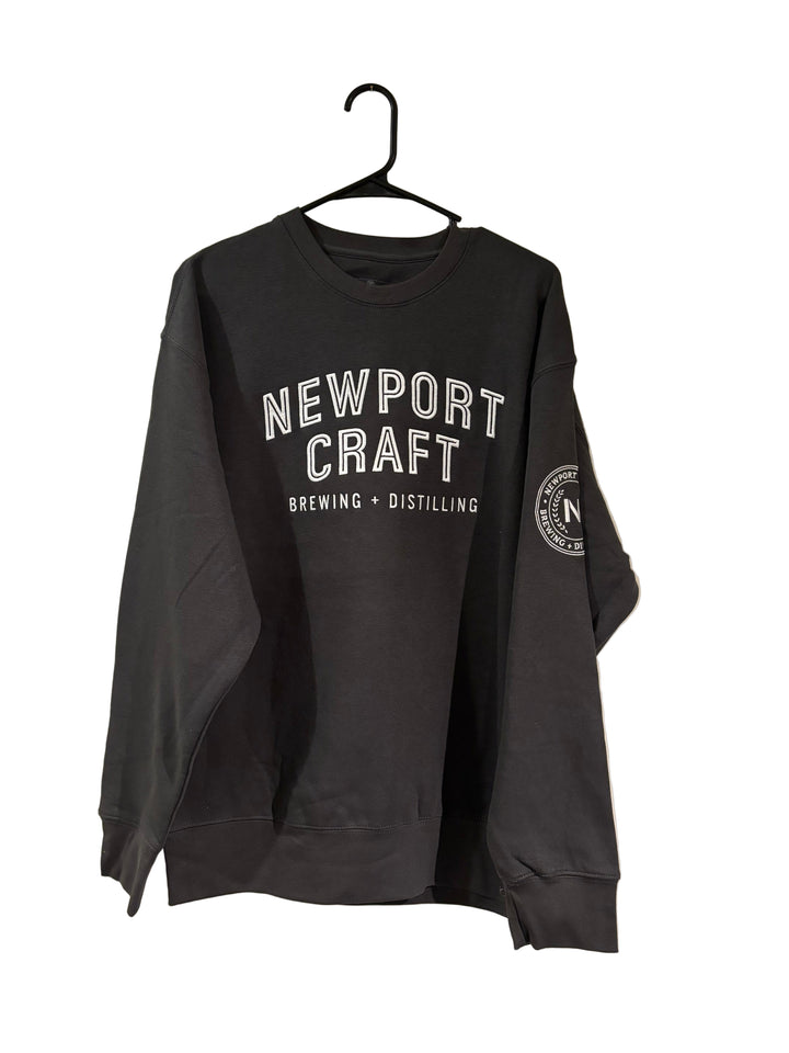 Newport Craft Vintage Black Crewneck