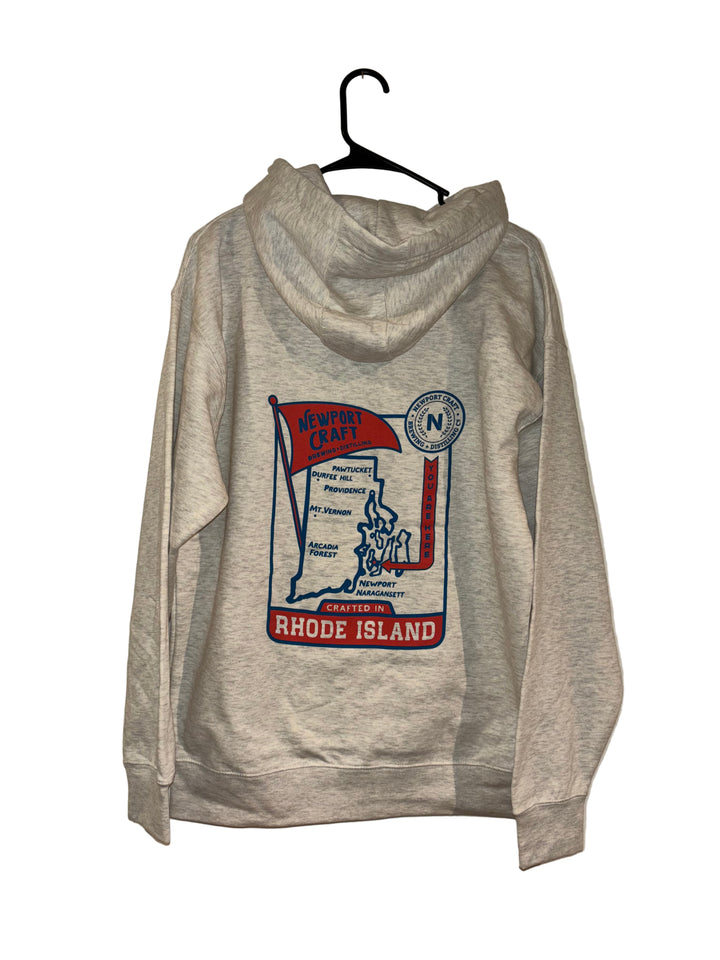 Map Oatmeal/Cream Hoodie